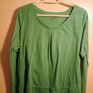 Columbia Green Long Sleeve Women's Top